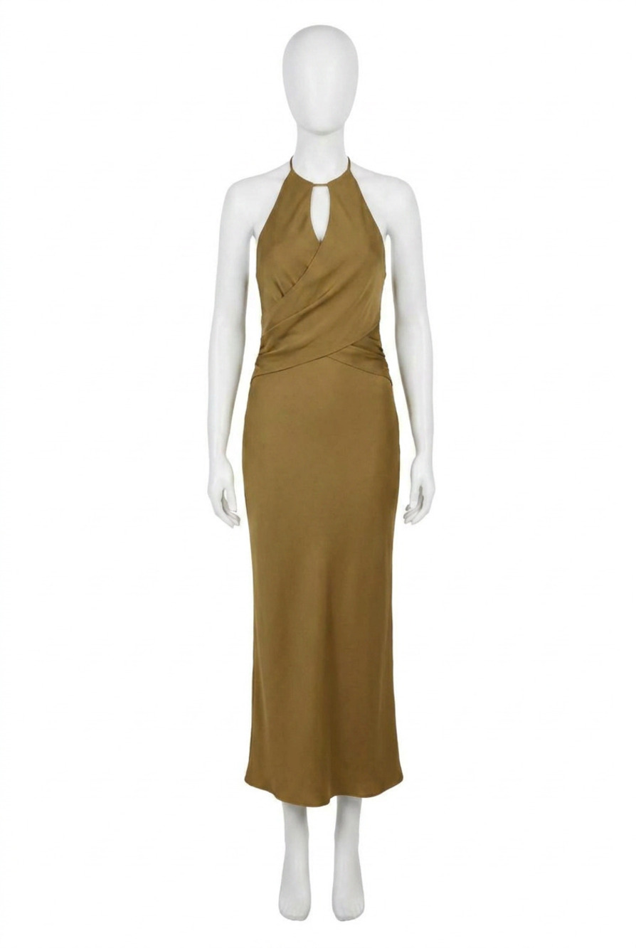 NEW SIGNIFICANT OTHER alix dress in olive